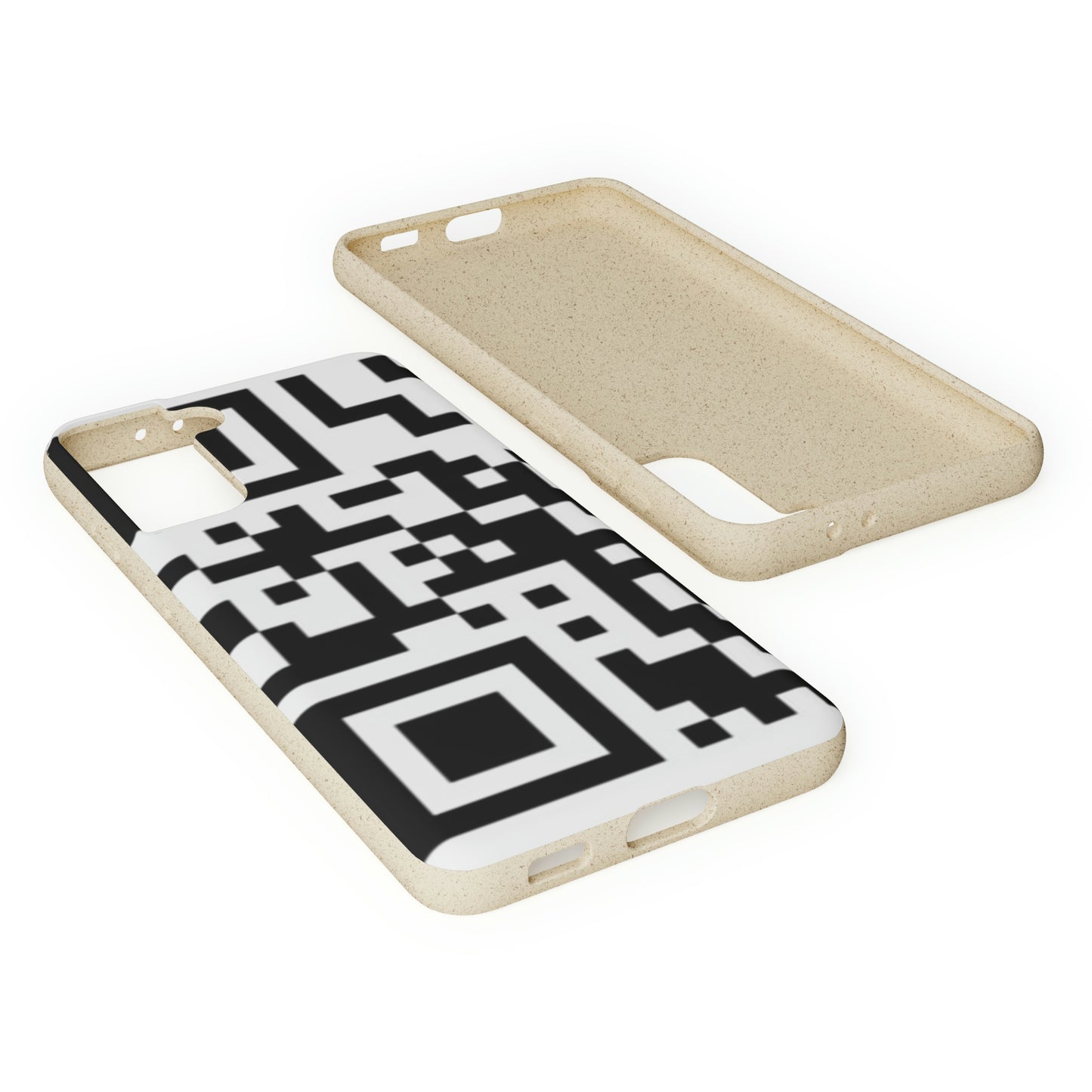 Biodegradable Towards QR Print Phone Case