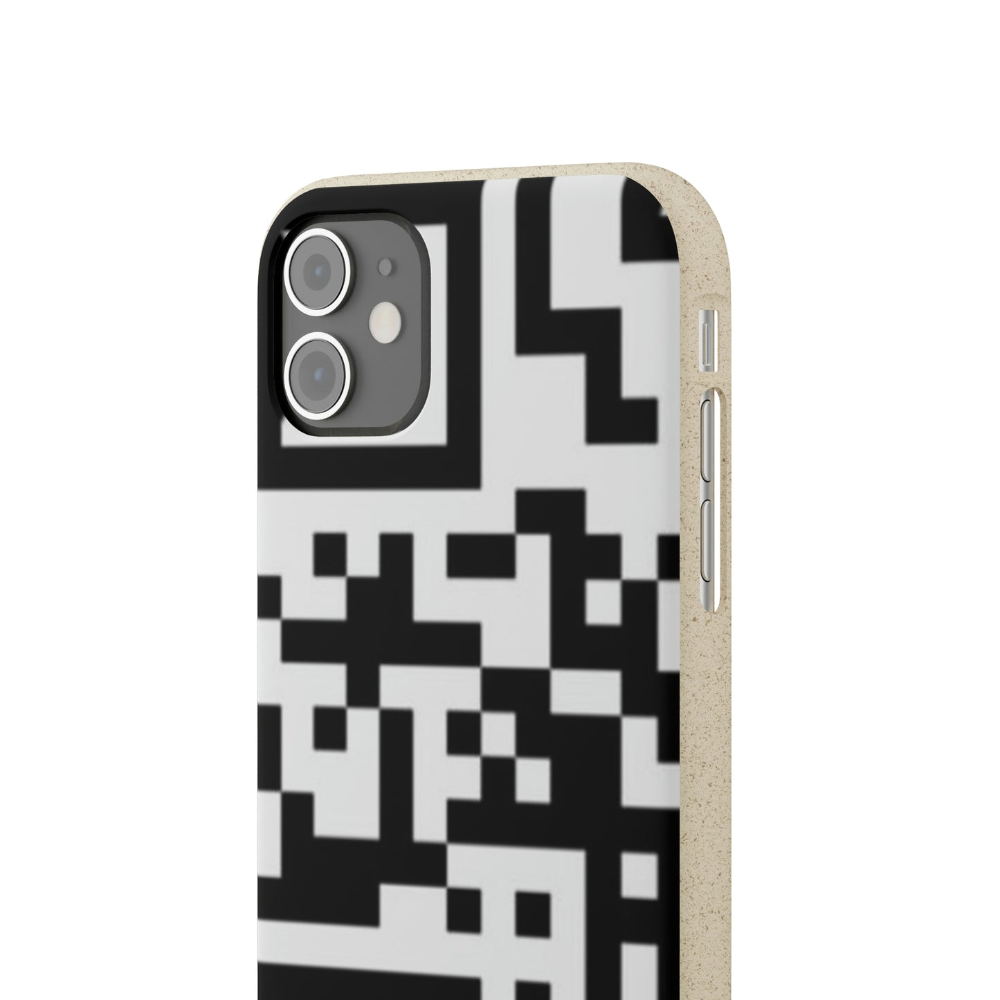 Biodegradable Towards QR Print Phone Case