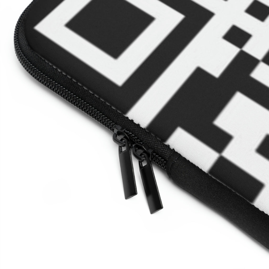 QR Print Laptop Sleeve