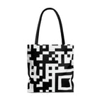 QR Print Tote Bag