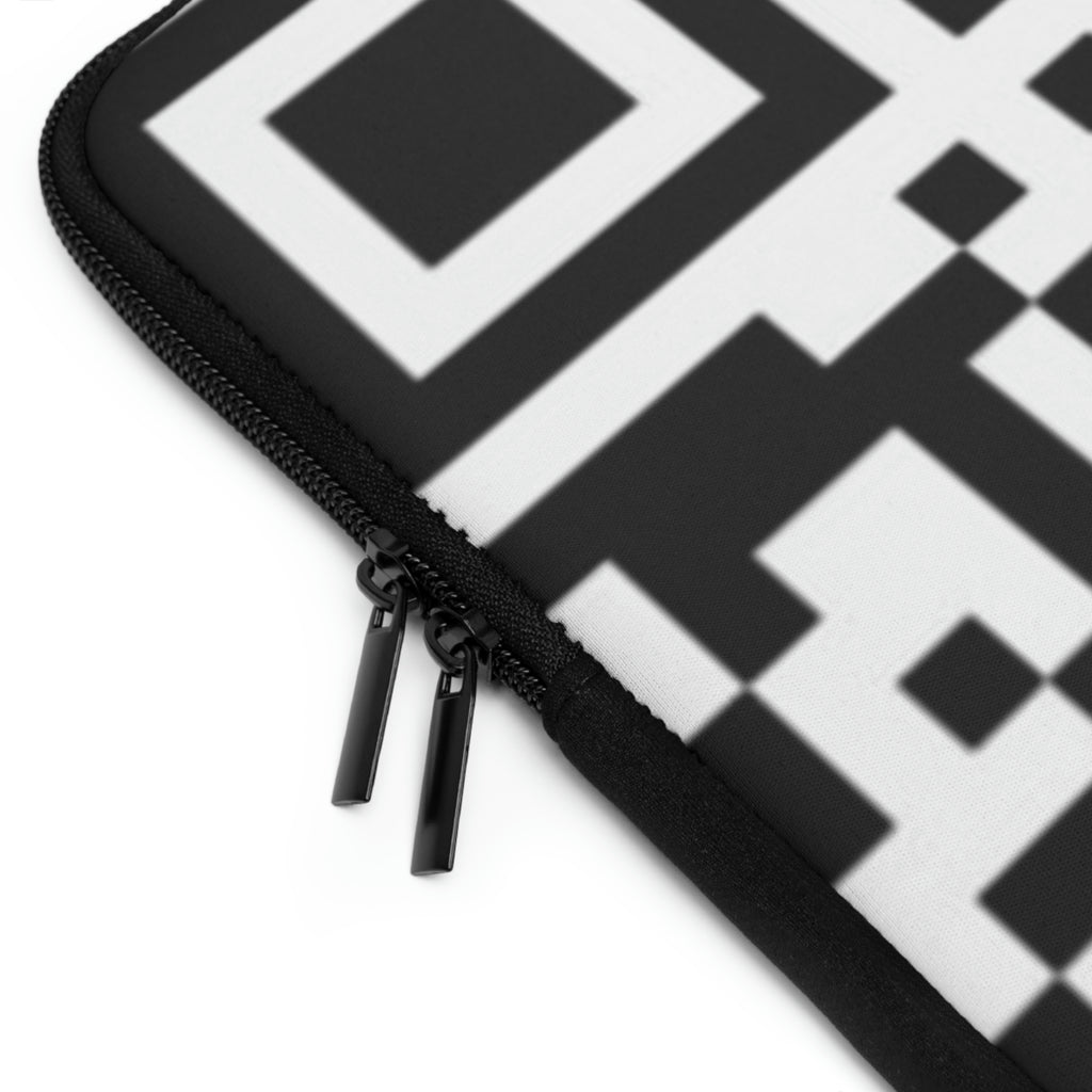 QR Print Laptop Sleeve
