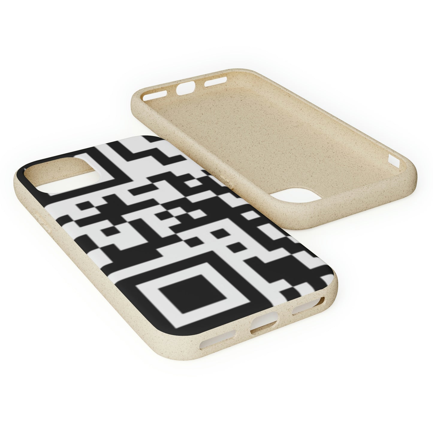 Biodegradable Towards QR Print Phone Case