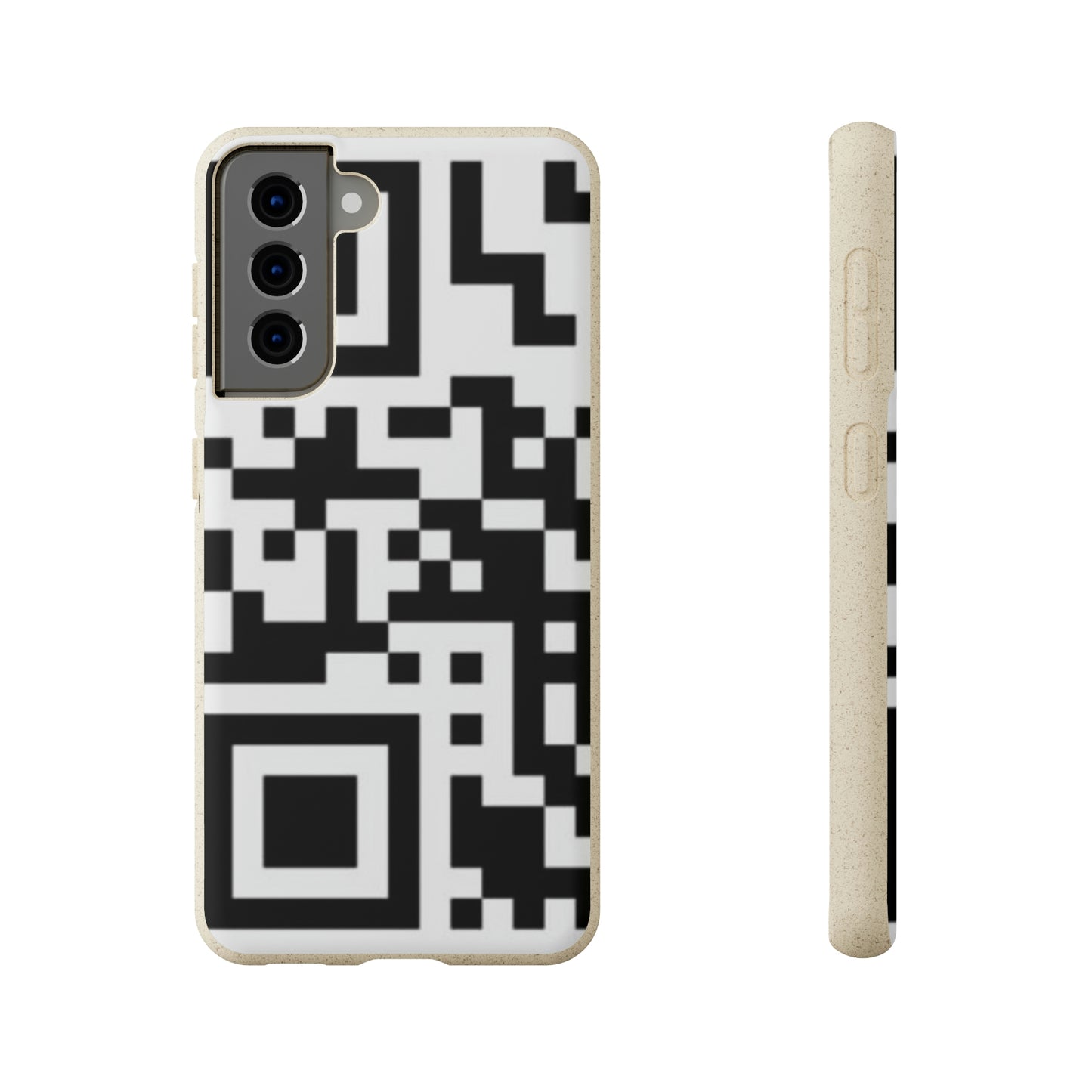 Biodegradable Towards QR Print Phone Case