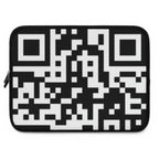 QR Print Laptop Sleeve