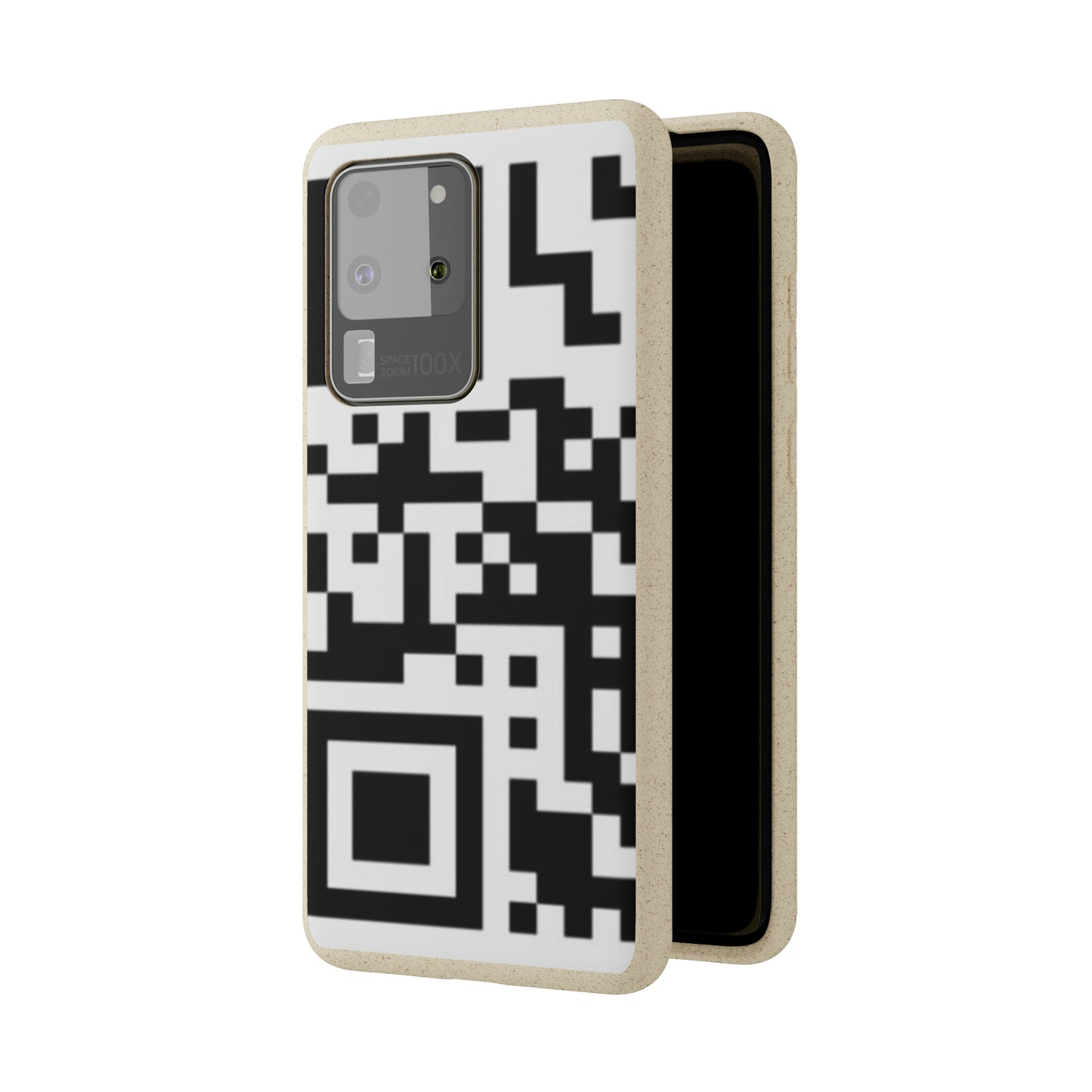 Biodegradable Towards QR Print Phone Case