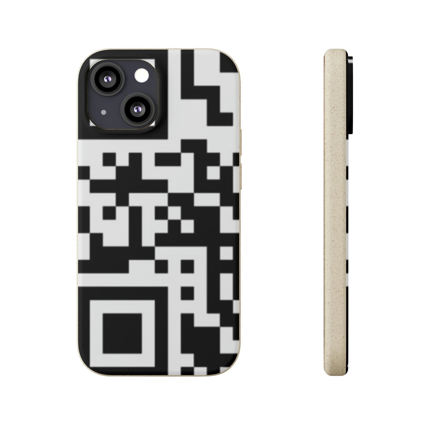 Biodegradable Towards QR Print Phone Case