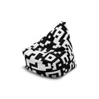 QR Print Bean Bag Chair Cover
