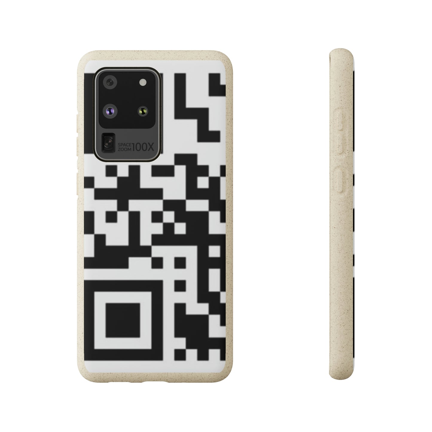 Biodegradable Towards QR Print Phone Case