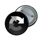 Black reCAPTCHA Pin Button