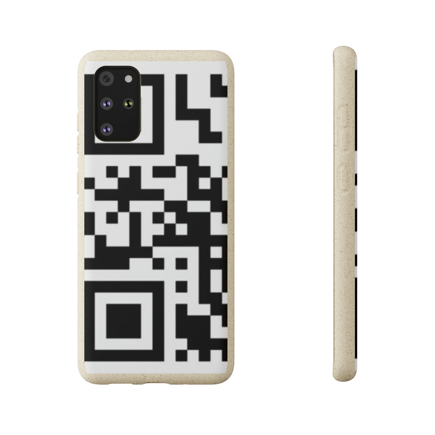 Biodegradable Towards QR Print Phone Case