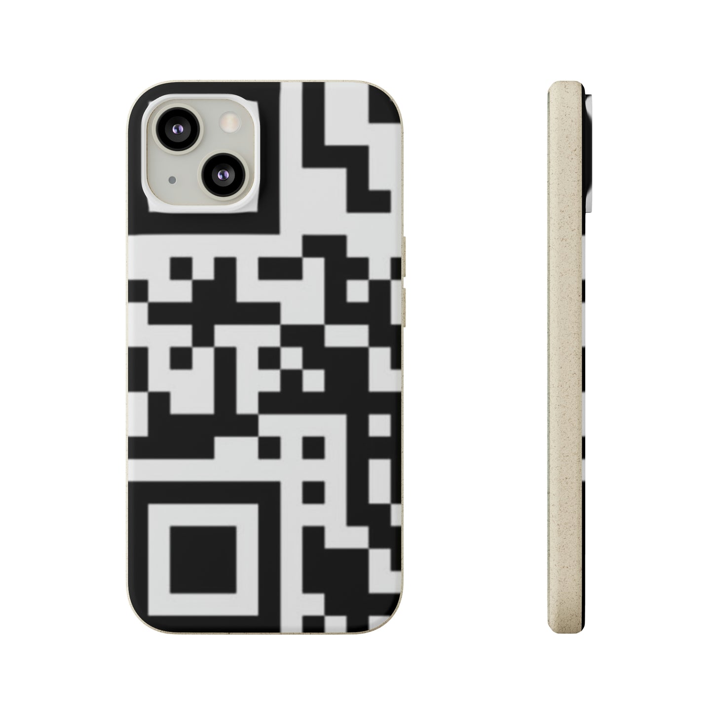 Biodegradable Towards QR Print Phone Case