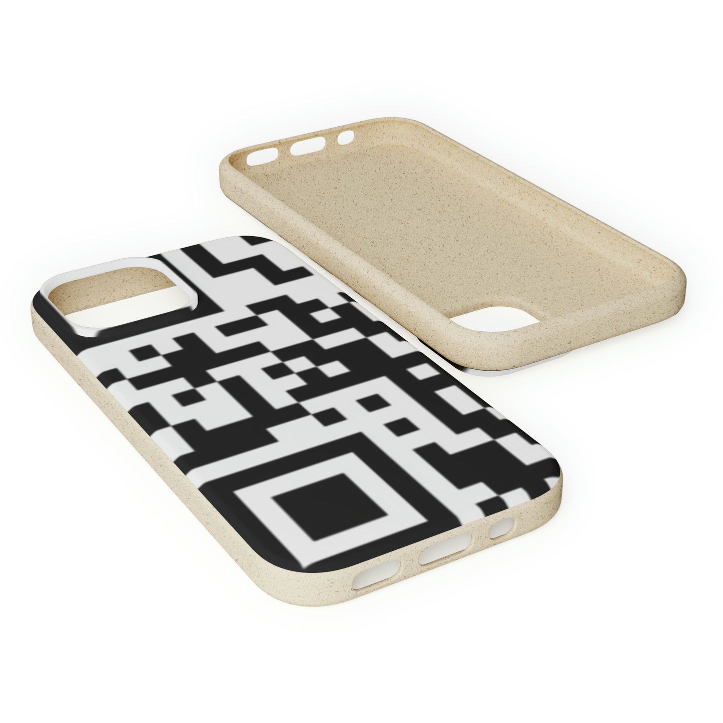 Biodegradable Towards QR Print Phone Case