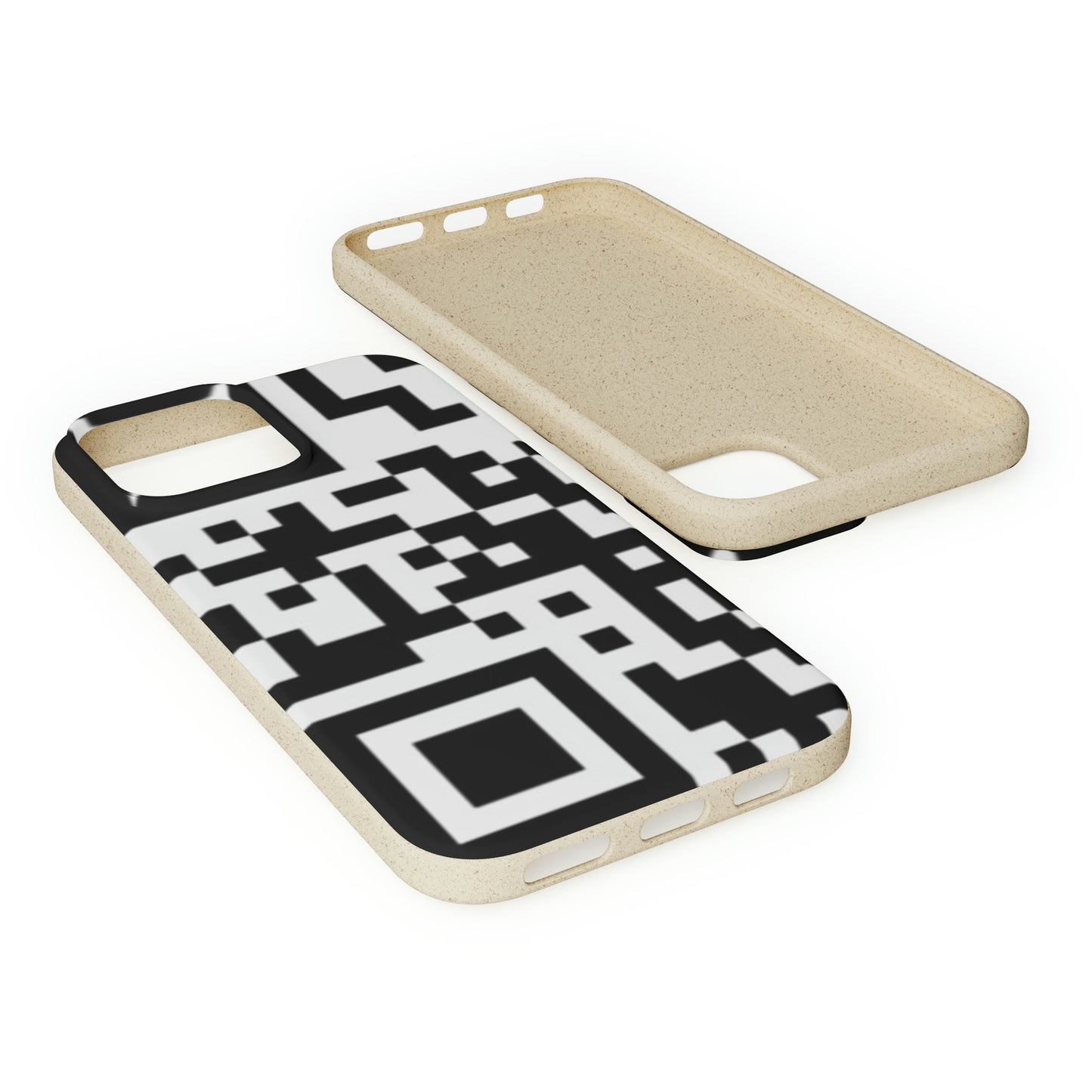 Biodegradable Towards QR Print Phone Case