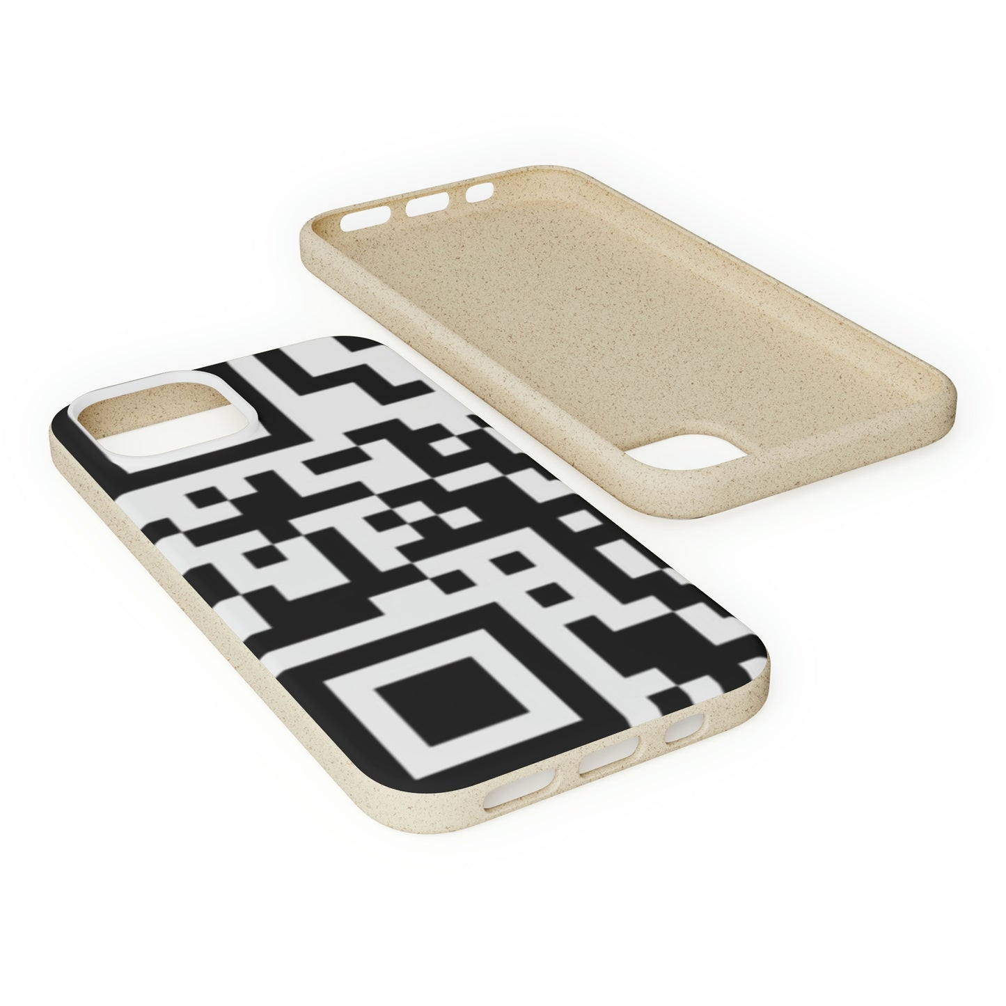 Biodegradable Towards QR Print Phone Case