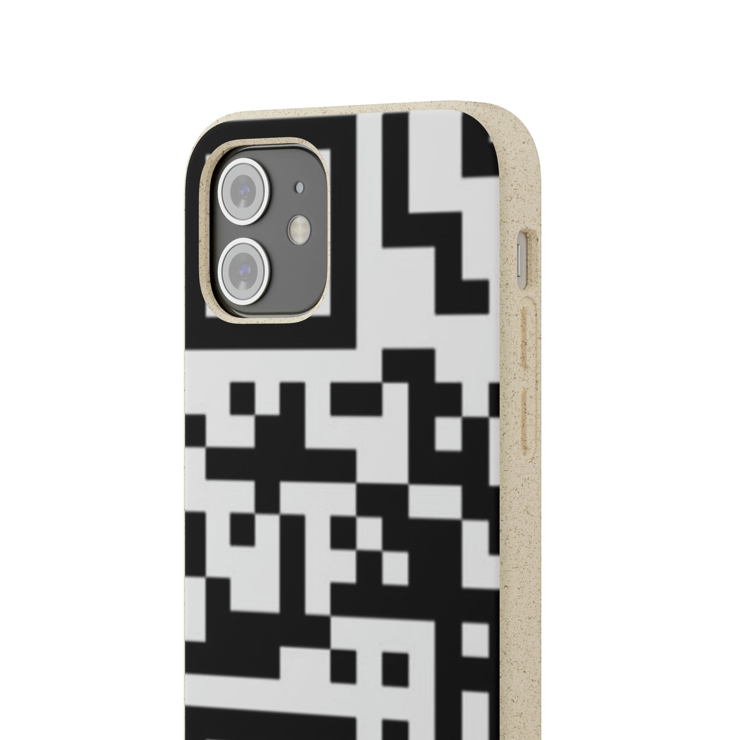 Biodegradable Towards QR Print Phone Case