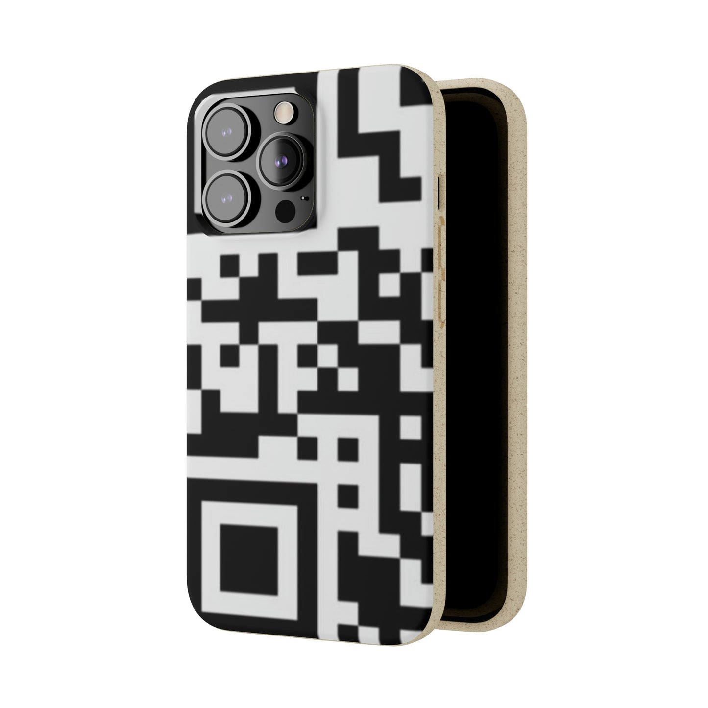 Biodegradable Towards QR Print Phone Case