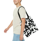 QR Print Tote Bag