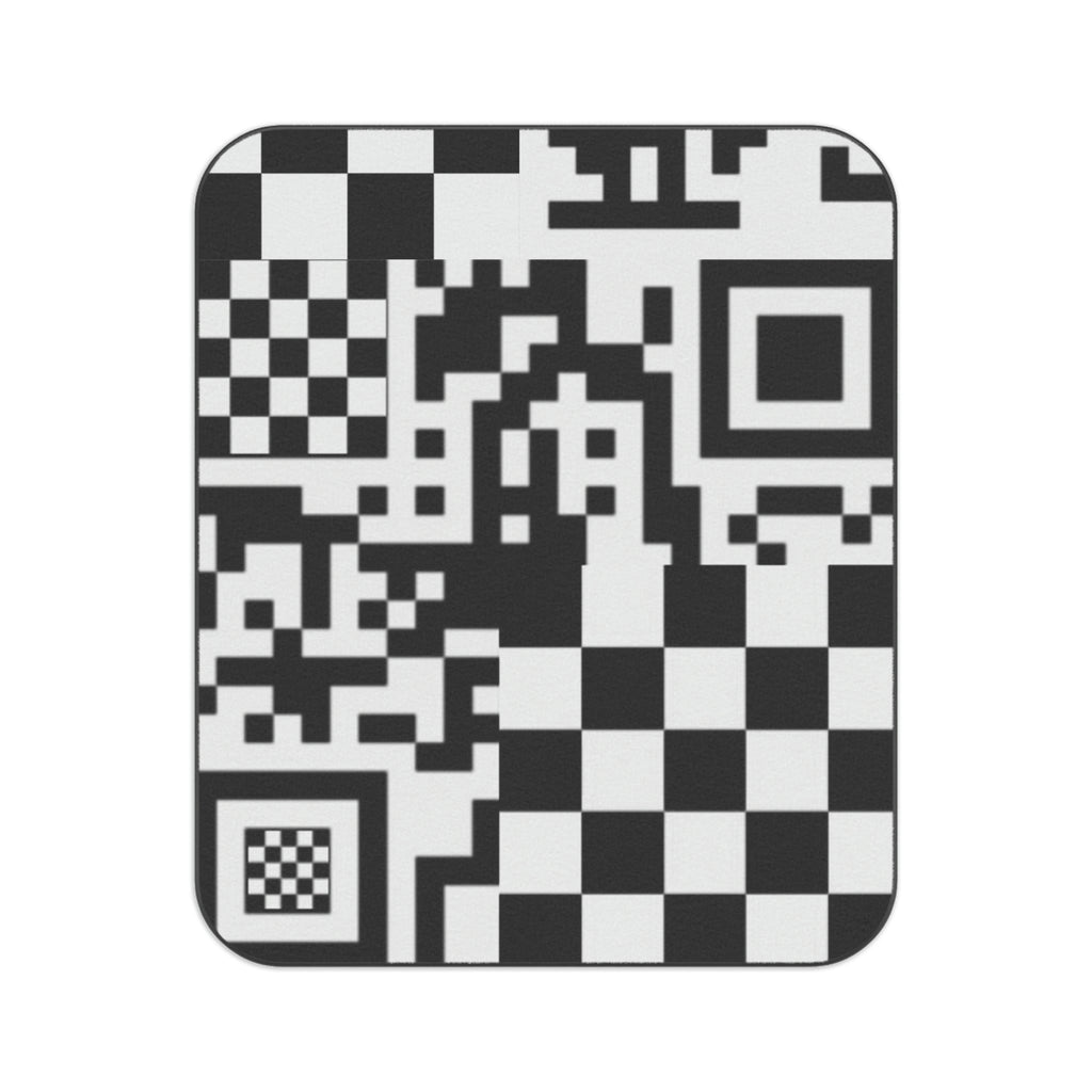QRcore Checkered Picnic Blanket
