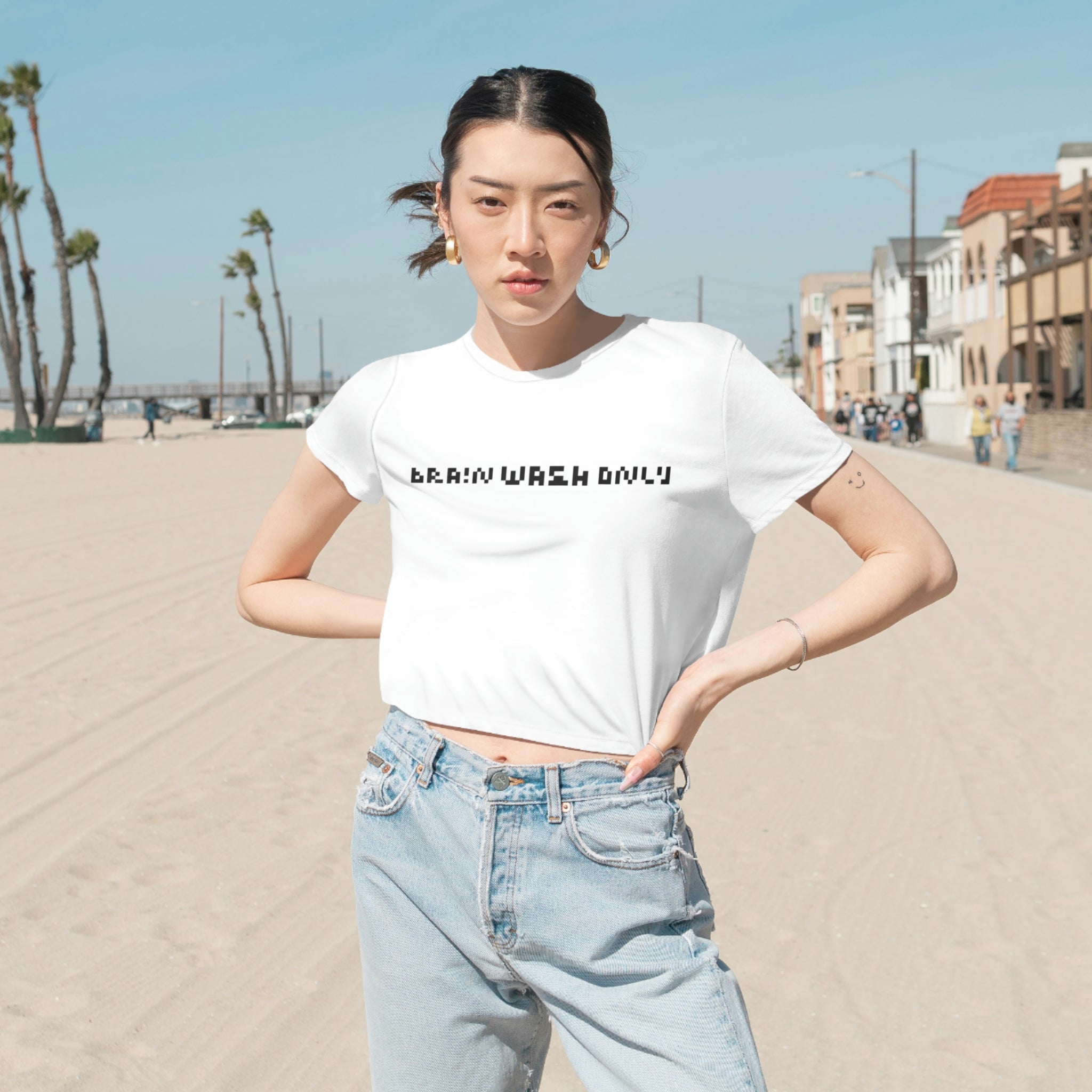 Brain Wash Only Crop Top