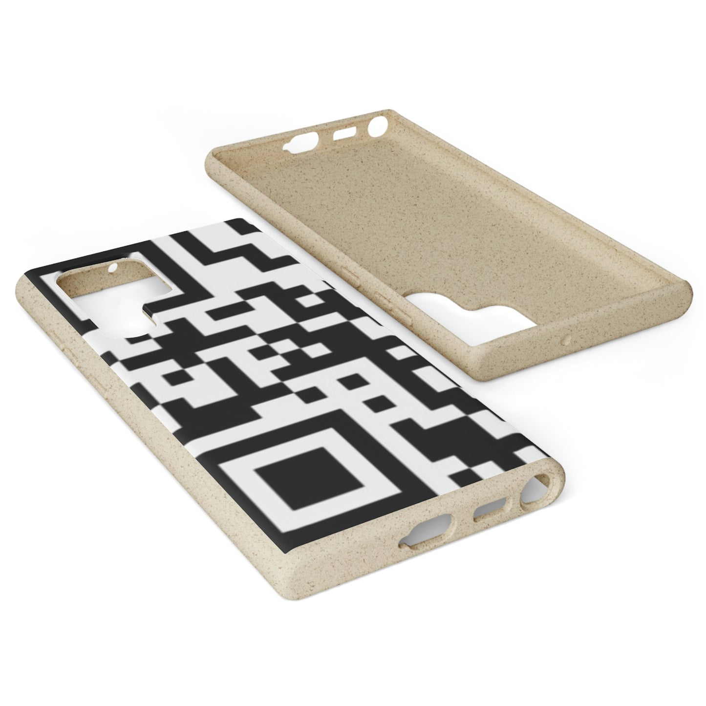 Biodegradable Towards QR Print Phone Case