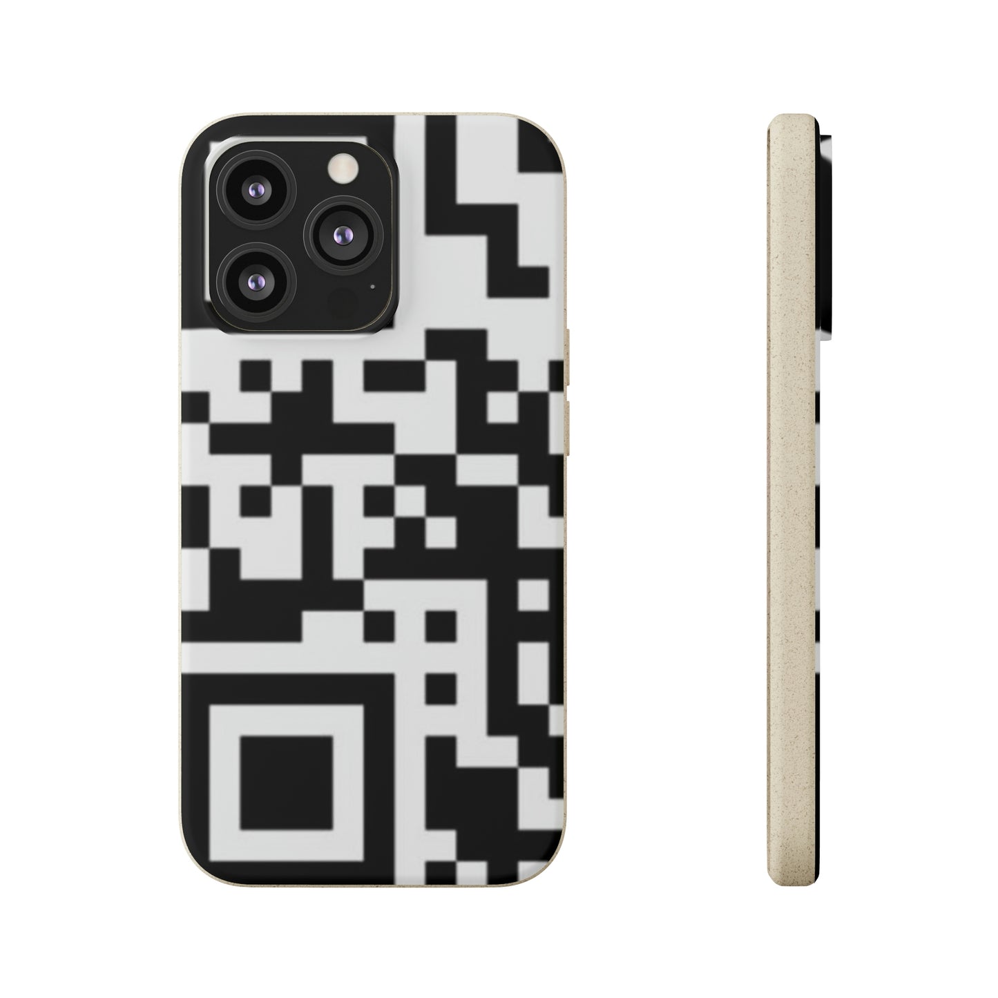 Biodegradable Towards QR Print Phone Case