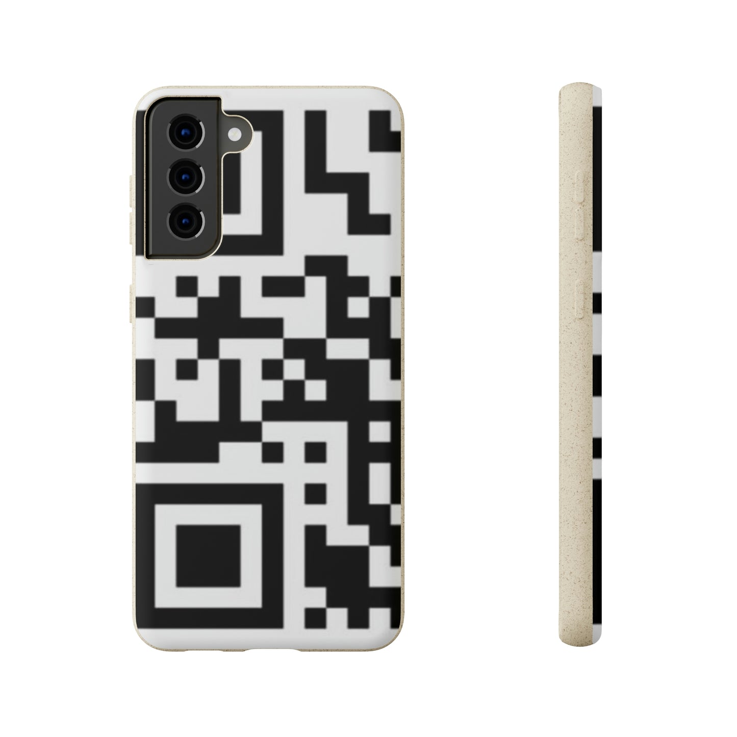 Biodegradable Towards QR Print Phone Case